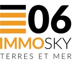 Logo agence immobilière Sarl Immosophie, franchisé Immosky06 Terres et Mer
